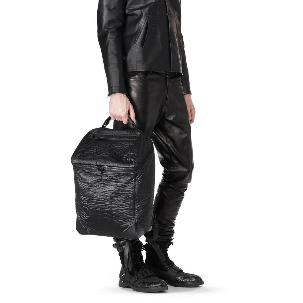 alexander wang padded backpack nylon black mens